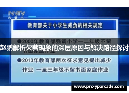 赵鹏解析欠薪现象的深层原因与解决路径探讨 赵鹏解析欠薪现象的深层原因与解决路径探讨